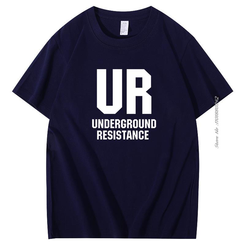 Underground Resistancedetroit Technopioneersjeff Millsrobert Hoodacid House Hot Summer Short Sleeve Tshirt Mens Clothes
