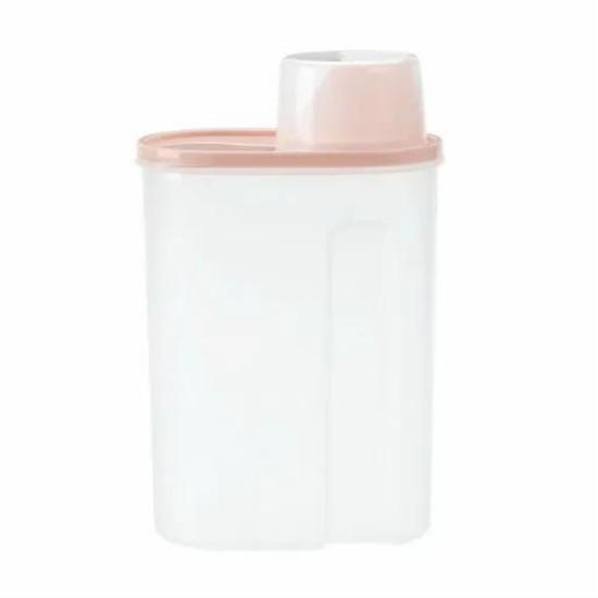 Plastic Storage Box with Measuring Cup Sealed Five Grain and Miscellaneous Grain Tank S/L