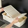 White Underwear Storage Box Thickened Cabinet Organizer Creative Storage Case  Sock Underpants Bras