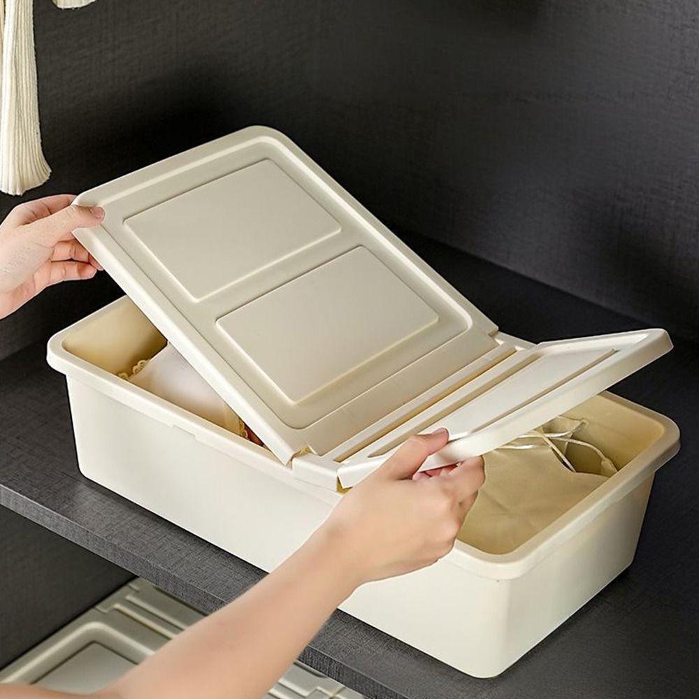 White Underwear Storage Box Thickened Cabinet Organizer Creative Storage Case Sock Underpants Bras