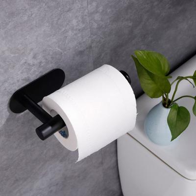 Towel Storage Rack Wall Mounted High Loading Capacity Punch-free Space-saving Stainless Steel Tissue Towel Roll Dispenser Bathroom Supply