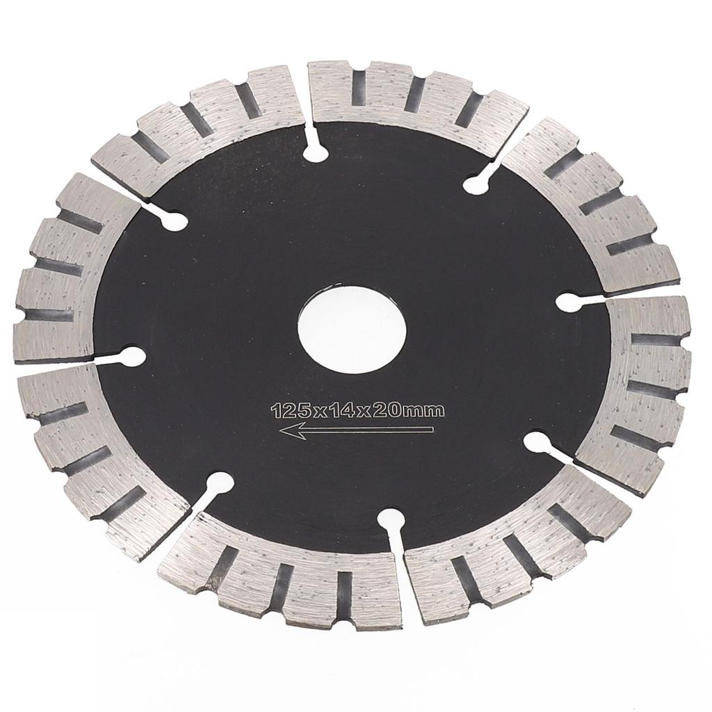 Segmented Saw Blade 5 Inch Diameter Perfect for Concrete and Stone