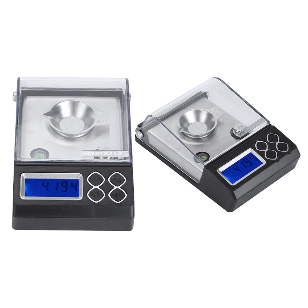 Portable Mini High Accuracy Electronic Jewelry Scale Balance Kitchen Accessory 30g/0.001g