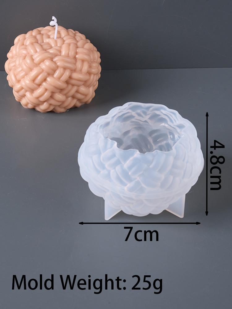 

Сделай сам Силиконовые формы для свечей в виде клубка пряжи Ручная работа Мыло Ароматическая свеча Гипс Кристальные поделки Формы для изготовления смолы Принадлежности для домашнего декора
