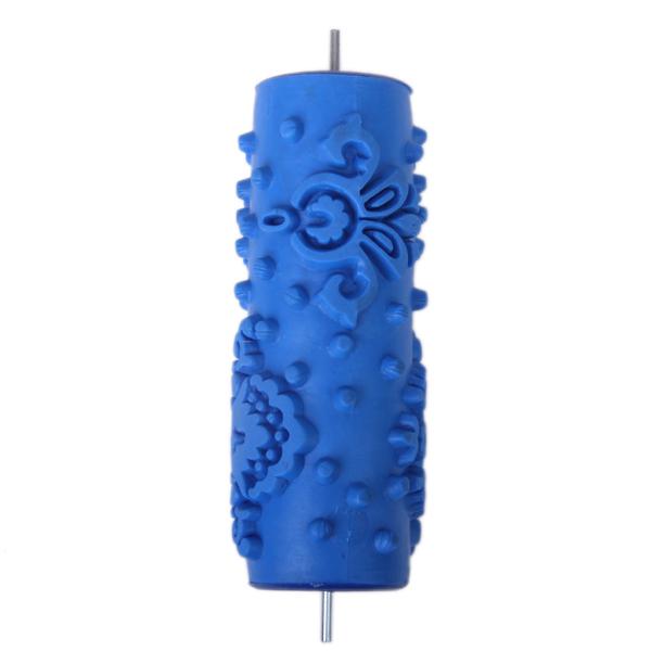Reusable DIY Wall Decoration Painting Machine + 3 Flower Pattern Roller Brushe