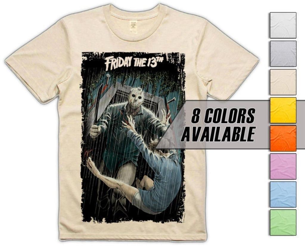 Friday the 13th V47 Men's T-Shirt all sizes S-5XL 8 Colors available