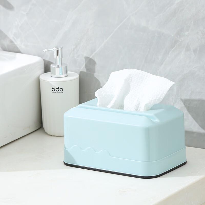 Simple Nordic Plastic Desktop Tissue Box