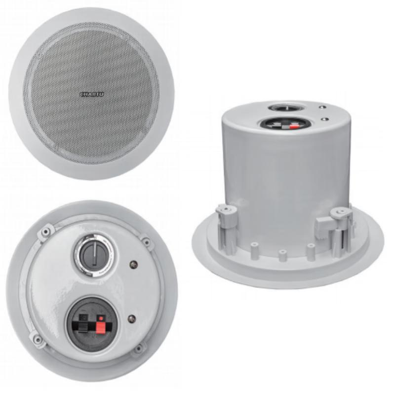Changtu 8-inch Coaxial Ceiling Speaker for Public Address Systems (CN version)
