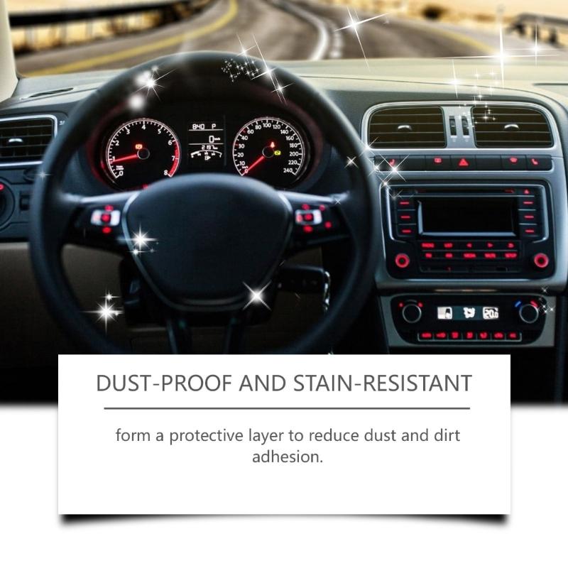 Dashboard Polishing Cleaner Car Interior Detailing Cleaner Multipurpose Car Cleaner 100ml Interior Polish Detailer