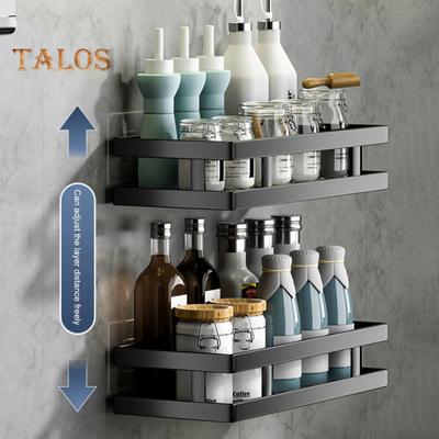 Storage Holder Detachable Storing Seasoning Long Lasting Useful Wall Mounted Kitchen Storage Holder Home Supplies