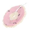 Small Pet Elizabeth Collar Protective Circle Nursing Ring for Guinea Pig Rabbit Sugar Glider Pink L Size
