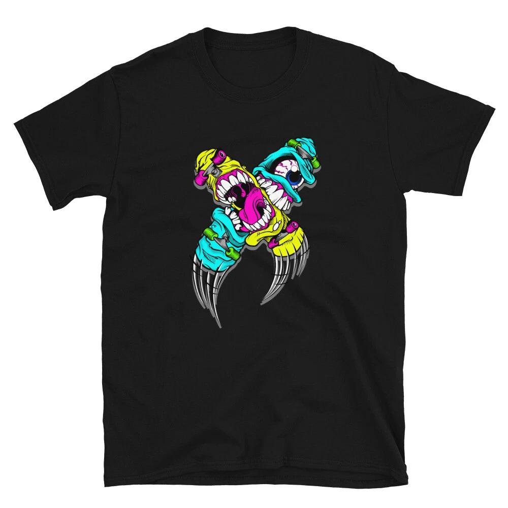 Skateboarding Art T-Shirt 2XL