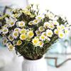 Artificial Fake Silk Daisy Flower Bouquet Home Wedding Party Decoration 8 Heads