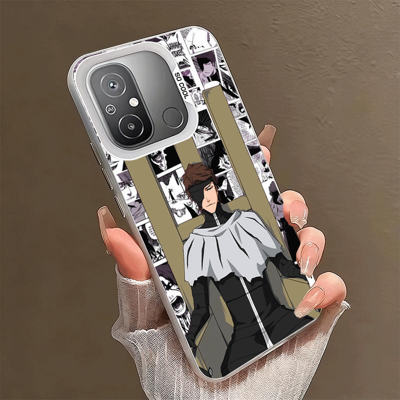 Bleach Aizen Sousuke Shockproof Phone Case for Xiaomi Poco X7 X6 X5 X3 Pro F7 Ultra M8 Redmi 15C 15 14C 13C 12C 10C 13 12 10