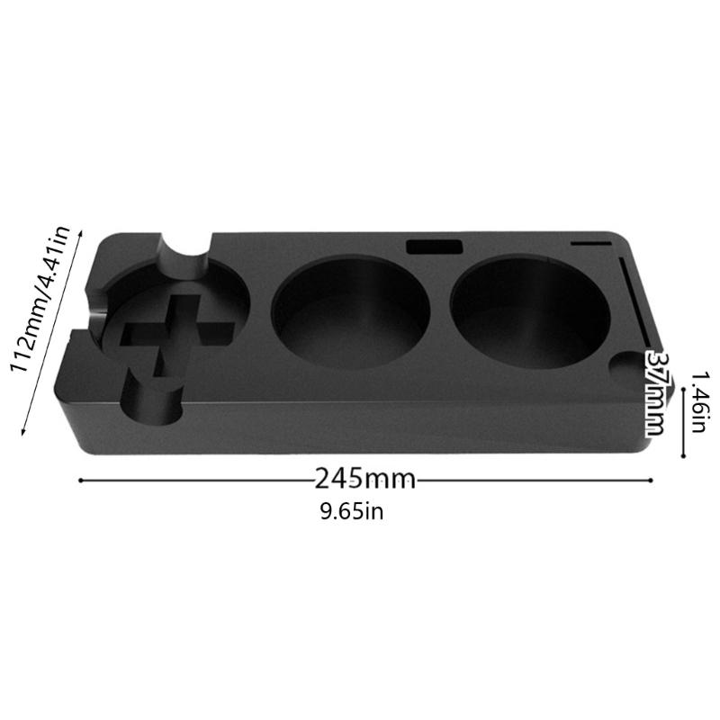 Tamper Stand Base For Stable Espresso Preparation And Effortless Cleaning
