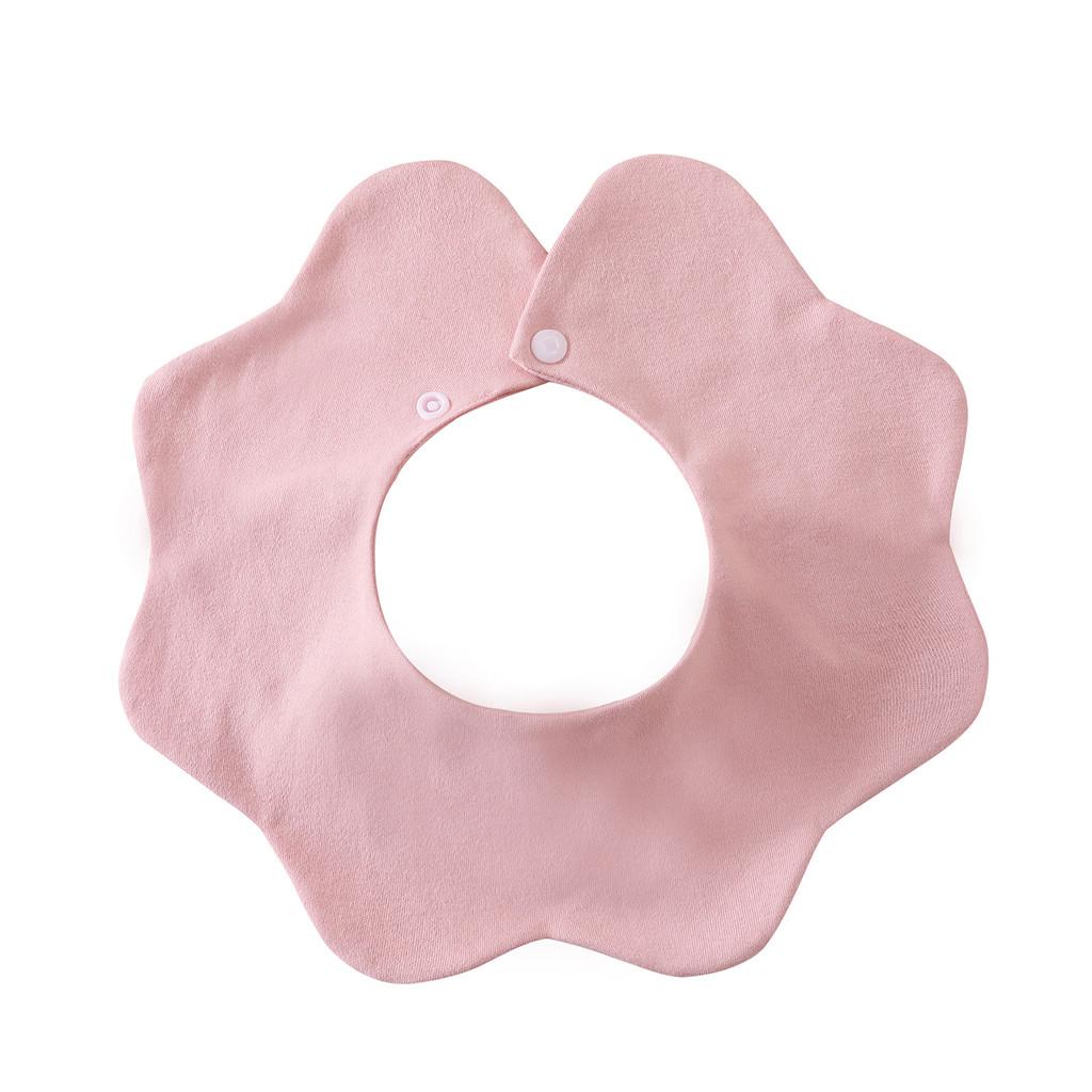 100% Cotton Baby Drool Bibs Soft Cloud 360° Wave Design Comfortable Drool Bandana for Infants Newborns