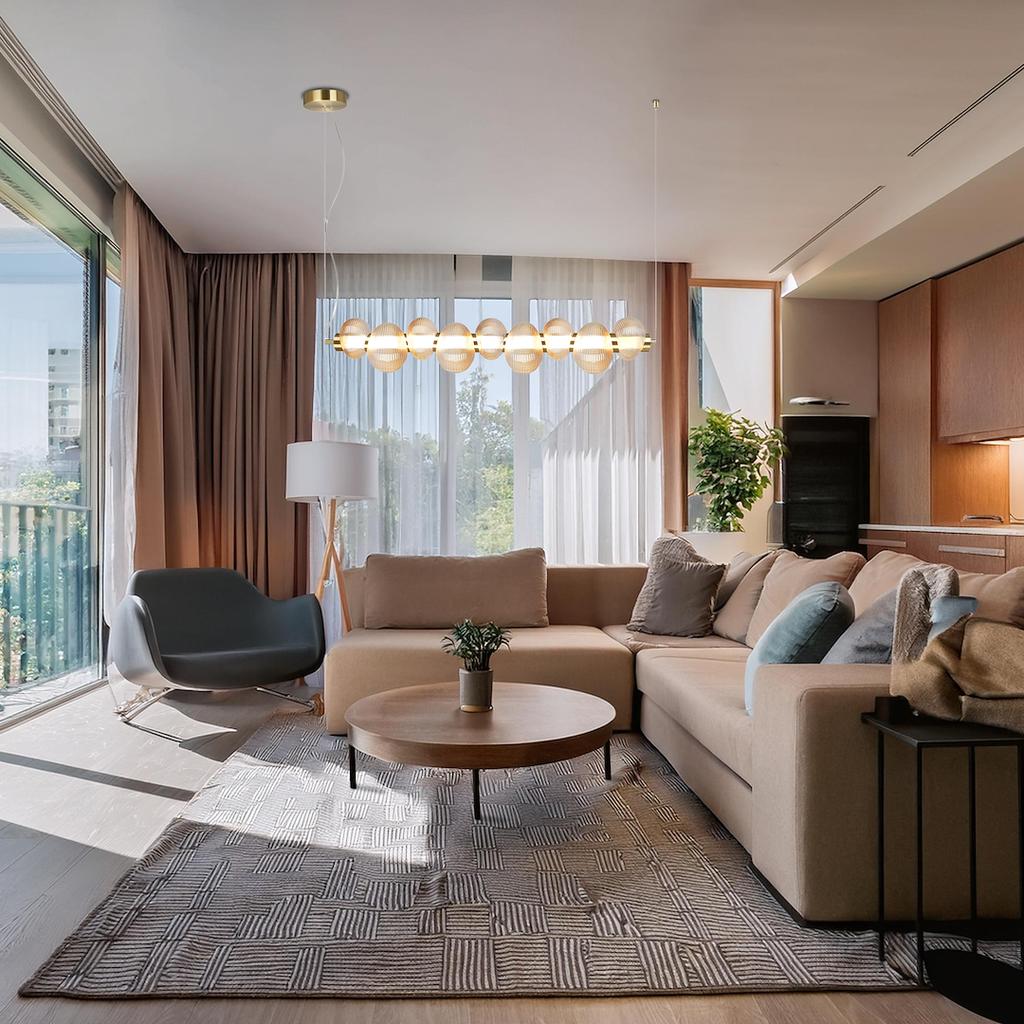 Bolla Gold 32W Led Hanging Lamp