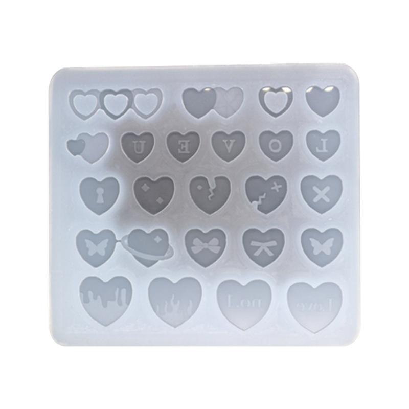 Mucegai din silicon pentru bijuterii din rășină Forme din rășină epoxidică Forme de umplere pentru turnare cu nisip mișcător Forme din silicon pentru bricolaj