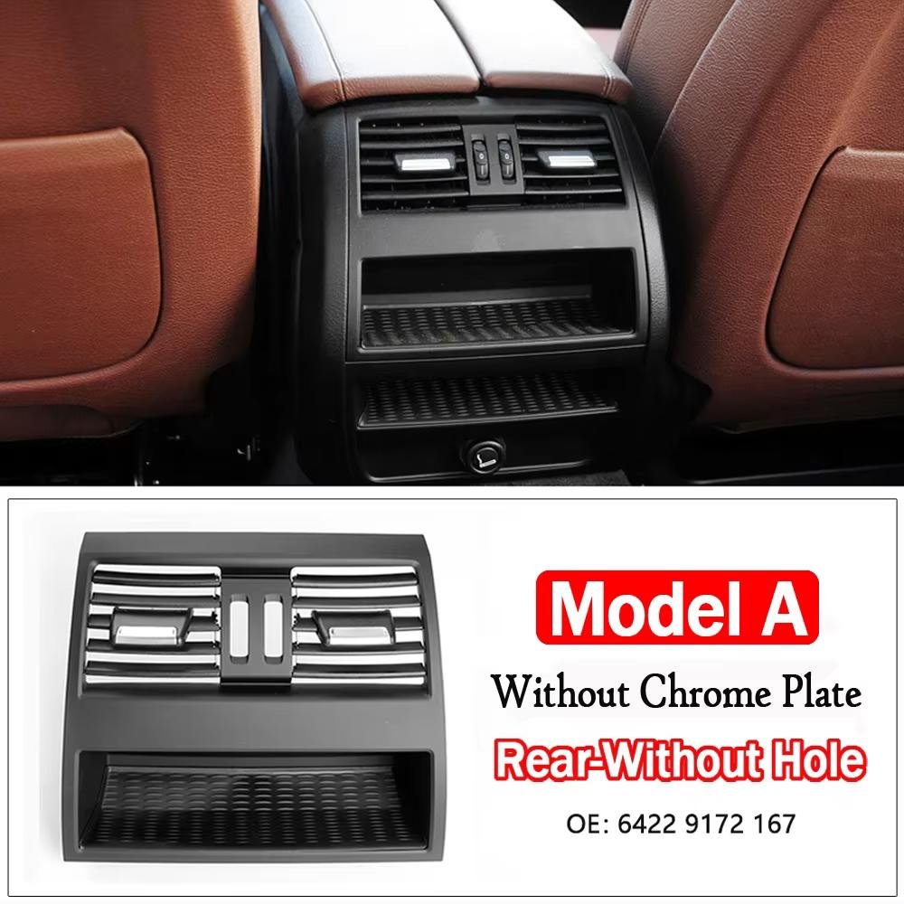 Car Front Row Wind Left Center Right Air Conditioning Vent Grill Outlet Panel For BMW F10 F11 F18 5 Series 2010-2017