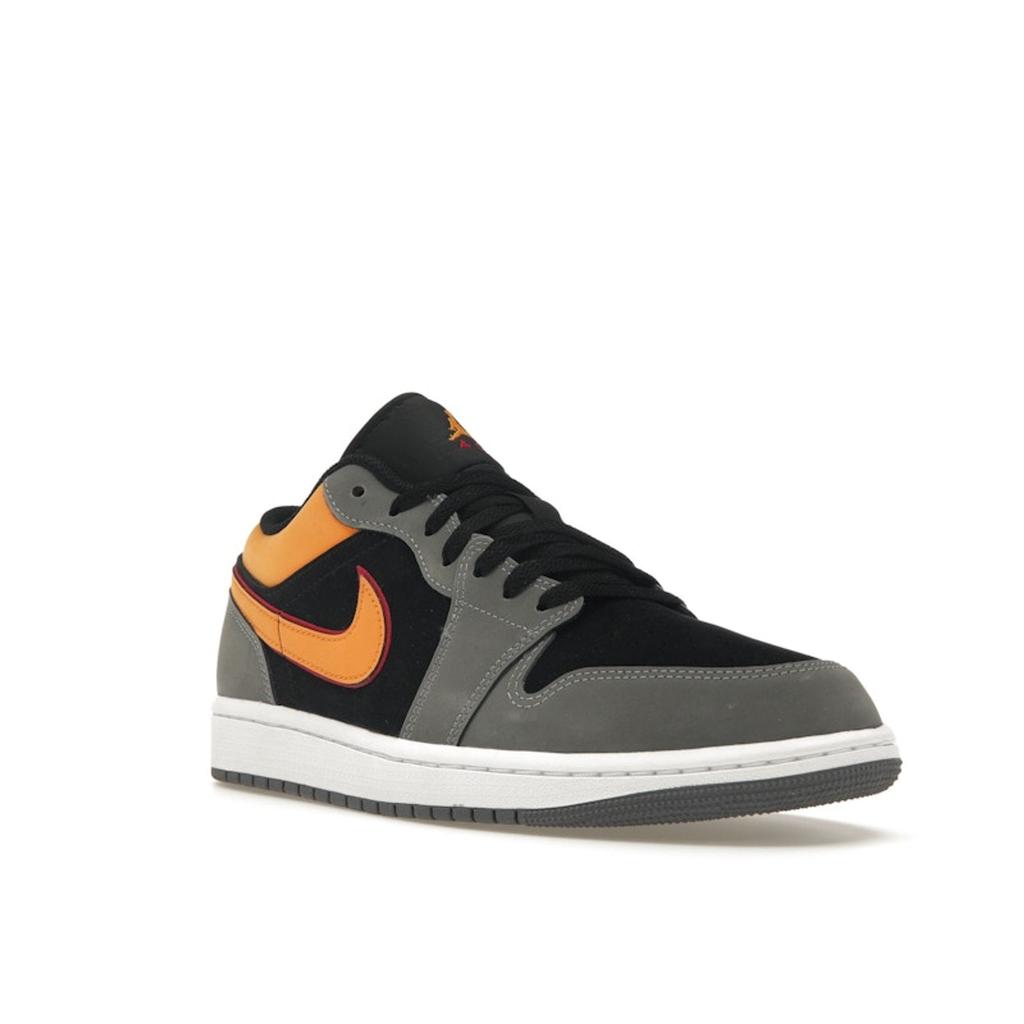 Air Jordan 1 Low SE Vivid Orange Pánské tenisky Šedá Černá Světle grafitová FN7308-008
