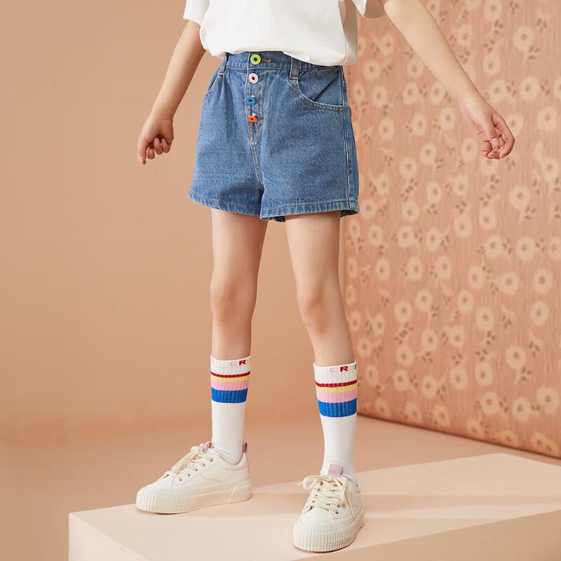 ASK JUNIOR Girls Denim Shorts XL