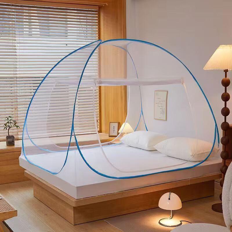 Shengbai Automatic Folding Steel Frame Mosquito Net