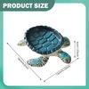 Resin Turtle Soap Holder Soap Dish Tray Soap Saver Keep Dry Clean Storage Box Organizer Self Draining for Shower Hotel Toilet