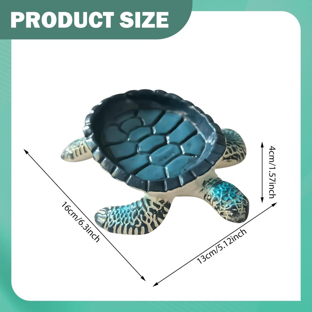 Resin Turtle Soap Holder Soap Dish Tray Soap Saver Keep Dry Clean Storage Box Organizer Self Draining for Shower Hotel Toilet