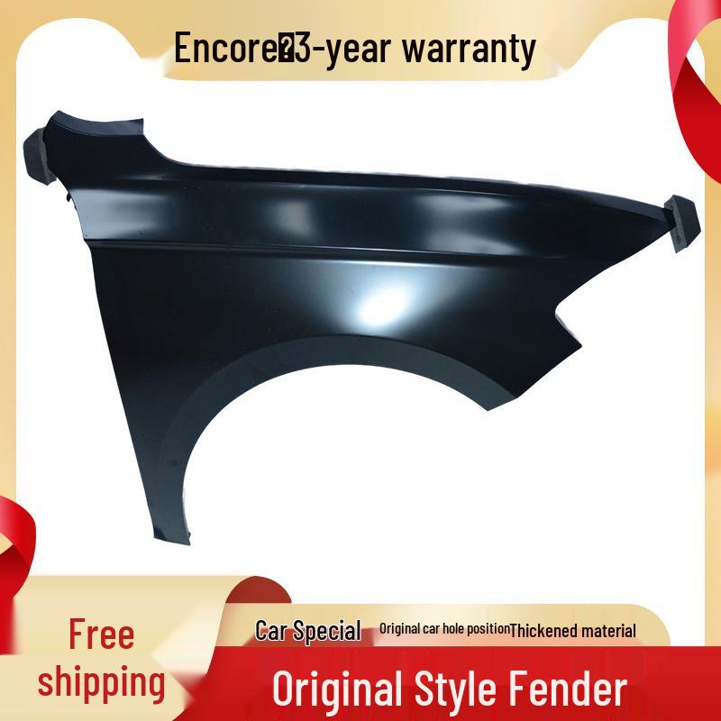

Buick Encore Left & Right Fender Liners - Painted Front Fender Iron Accessories Manual Transmission чёрный