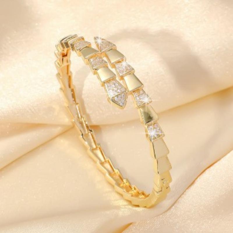 New Head and Tail Serpentine Bracelet Smooth Snake Bone Bracelet Versatile Gift for Girlfriend