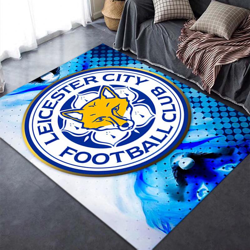 2025 New leicester city football club Carpet Rug for Living Room Bedroom Home Sofa Decoration,Kids play Non-slip Floor Mat70