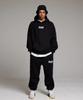 Cream Soda Lab Reverse Usa Small Logo Hoodie Tracksuit Set Black