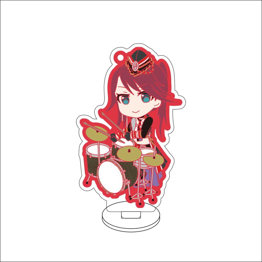 10CM Anime BanG Dream! Figure Stand Model Tsukushi Futaba/Nanami Hiromachi/Mashiro Kurata Cute Desk Decor Standing Sign Gifts