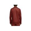 Adidas Originals Logo Retro Sport Stehkragenjacke Buchstabenprint Langarmjacke Herrenjacke Burgunder CW1251
