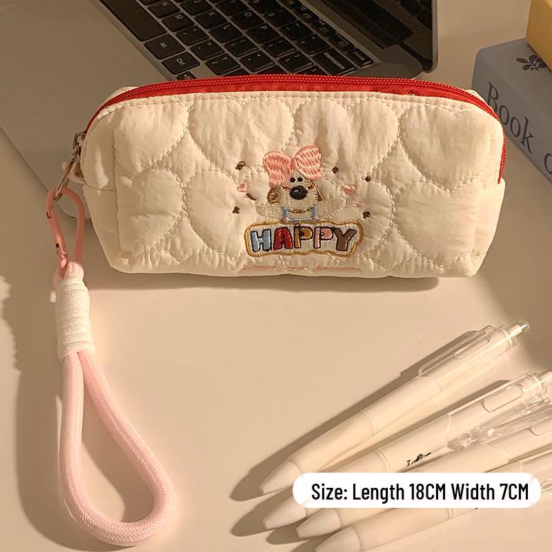 Puppy-Themed Portable Makeup & Skincare Bag – Large Capacity Travel Wash Bag for Women