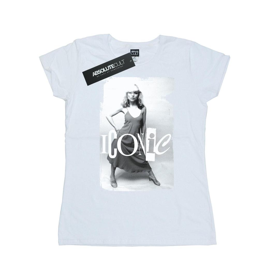 Debbie Harry Damen/Damen Ikonisches Foto-Baumwoll-T-Shirt