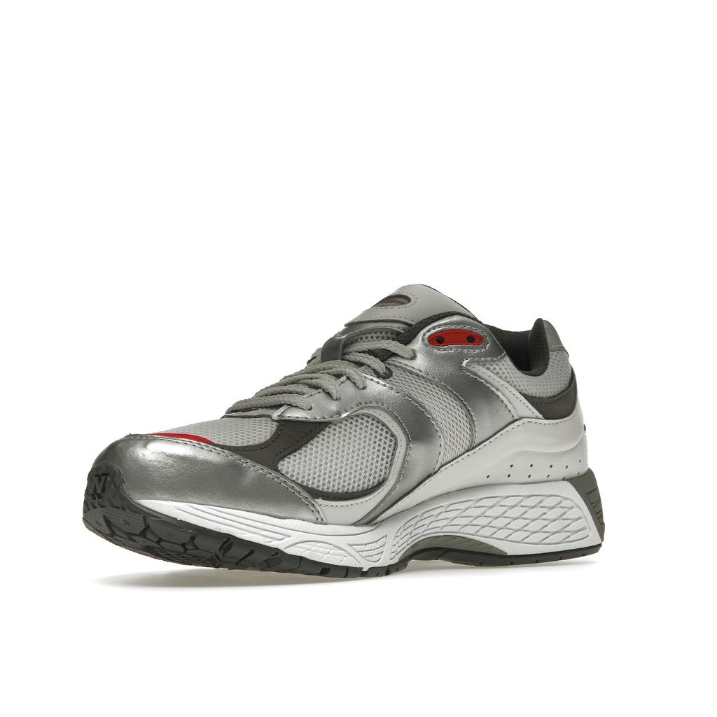 New Balance 2002R Silver Metallic Team Red Men Sneakers M2002RLB
