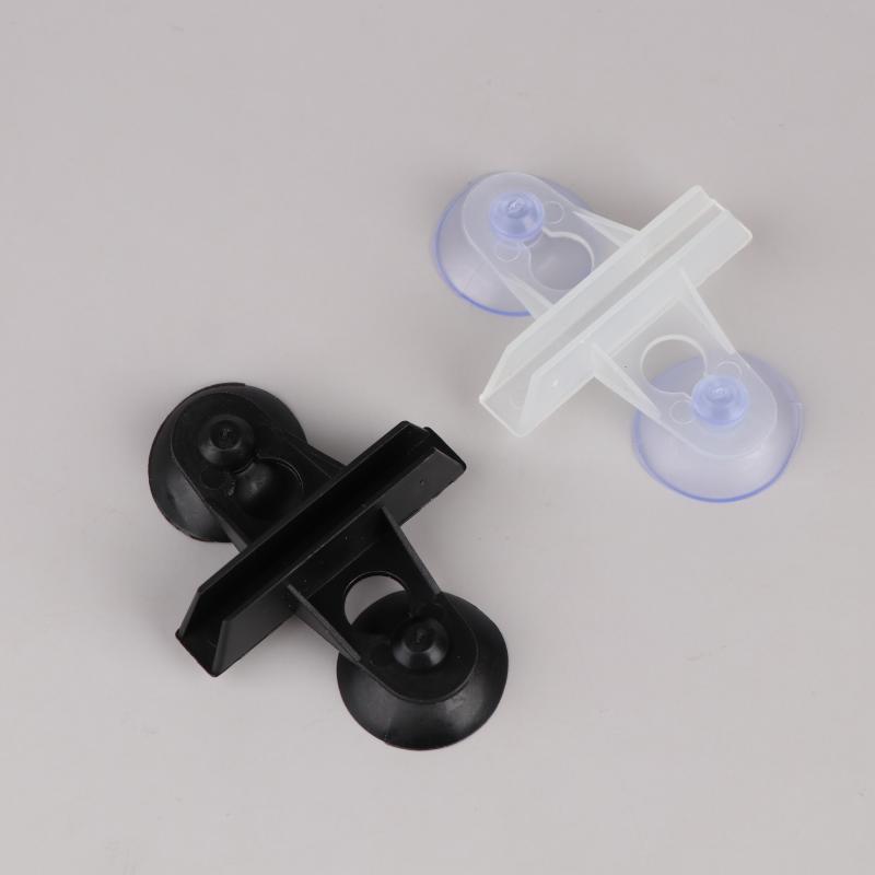 10Pcs Aquarium Isolation Plate Fish For Tank Divider Clip Black Suction Cup Dividers Holder Bracket Plastic Sheet Holder