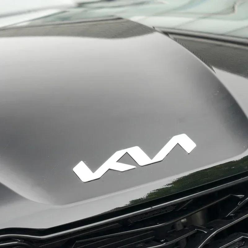 cpqfkn1 23CM ABS Car Sticker Front Rear Emblem Badge for KIA K5 K3 K2 RIO Soul Sorento Forte Borrego Ceed Sportage Cerato Accessories