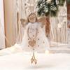 Christmas Angel Ornaments, 1/3Pcs Plush Angel Doll Hanging Decor, Festive Xmas Tree Ornaments for Home Party, Holiday Gift