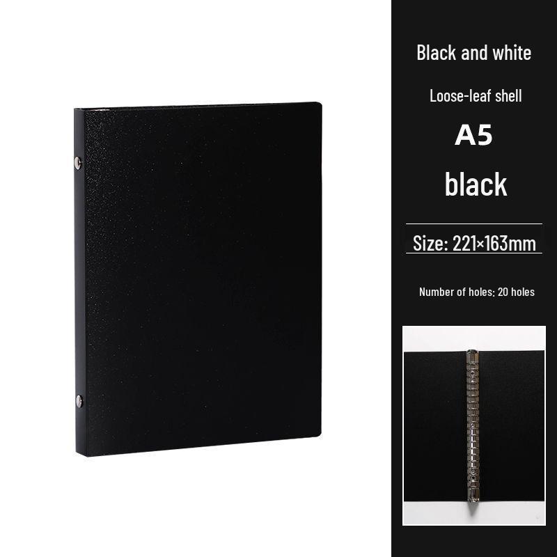 Smooth Loose-Leaf Notebook with Removable Pages for Postgraduate Exams