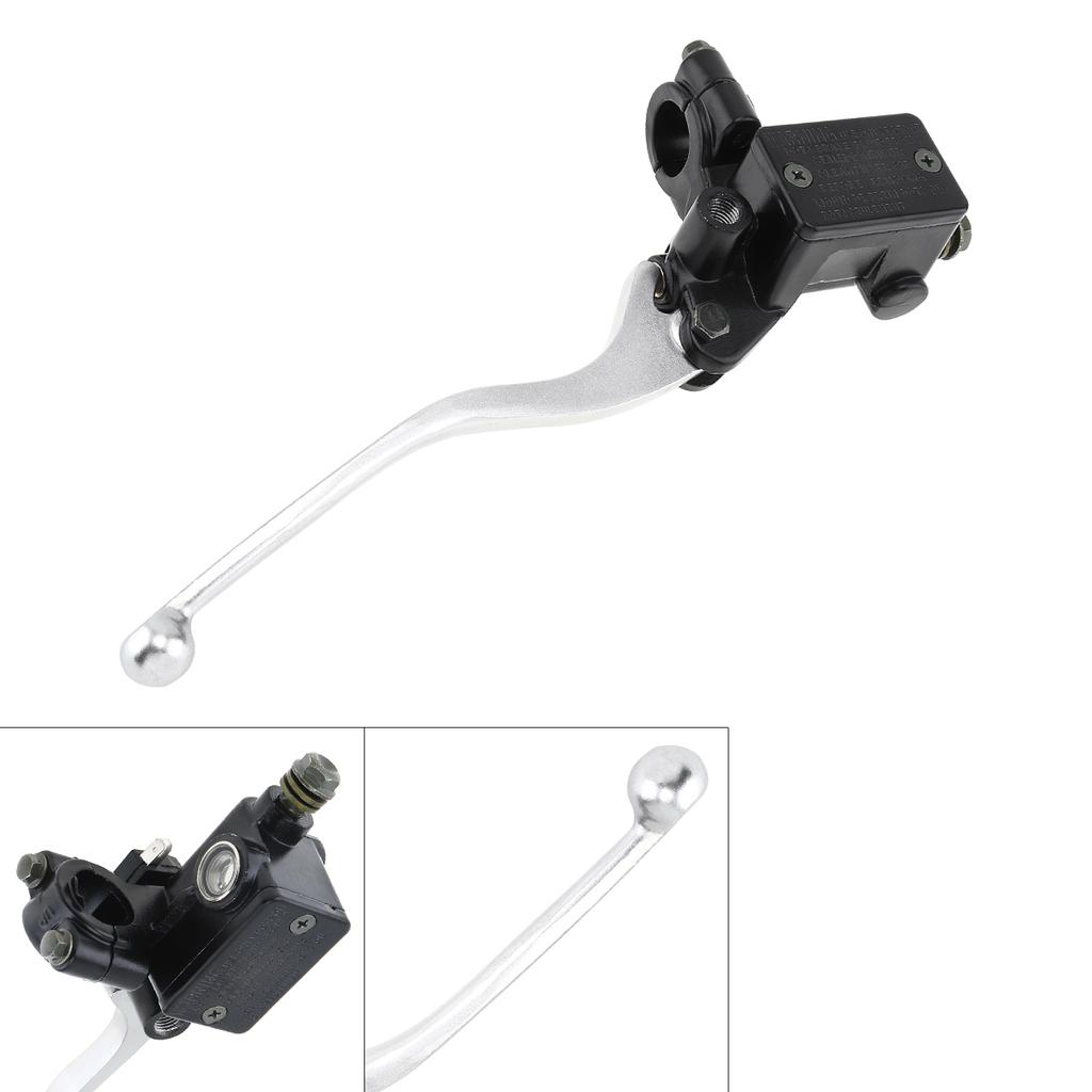 22MM M8 / M10 Motorcycle Upper Front Brake Clutch Master Cylinder CNC Clutch Pump Reservoir Pump Lever Left Right Fit for HondaGood Product