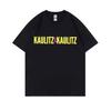Tysk rockeband Tokio Hotel Kaulitz og Kaulitz Trykk T-skjorte Menn Hip Hop Punk Gotisk T-skjorte Herre Oversized Kortermet T-skjorte