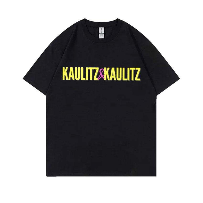 GerUnisex Rocková kapela Tokio Hotel Kaulitz a Kaulitz Potisk Tričko Unisex Hip Hop Punk Gotické Tričko Unisex Oversized Krátký Rukáv Trička