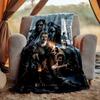 Lost Flannel Blanket Soft Warm All-Season Throw, Design for Camping, Car Travel, Hiking Sofa, Bed, Office Perfect Gift for Parties