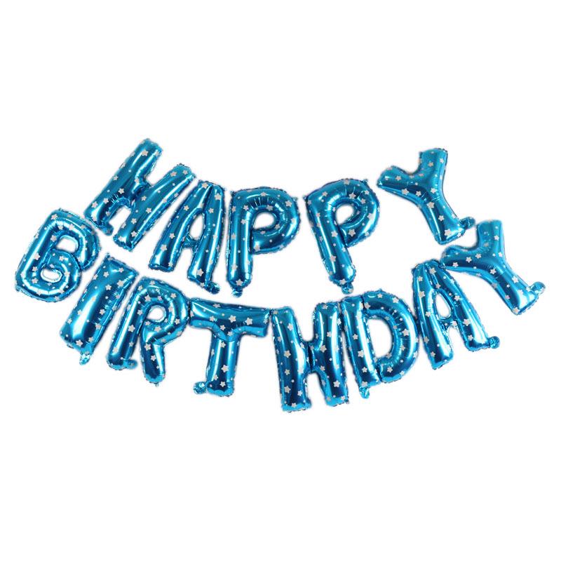 16" Happy Birthday Foil Balloons for Kids & Adults Party Decorations