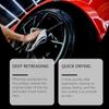 Tire Shine Wax Coating Paste, Car Tire Black Shine with Conditioners, Resists Water & Sunshine Fading, Tire Cleaner with Applicators for Cars,