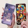 For Redmi Note 7 4G M1901F7G Case Fashion Painted Flowers Soft Silicone TPU Cover For Redmi Note 7Pro M1901F7S 6.3" Phone Shell