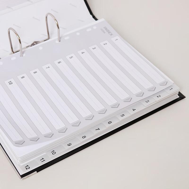 A4 PP 1-12 Zakładki 11-otworowe