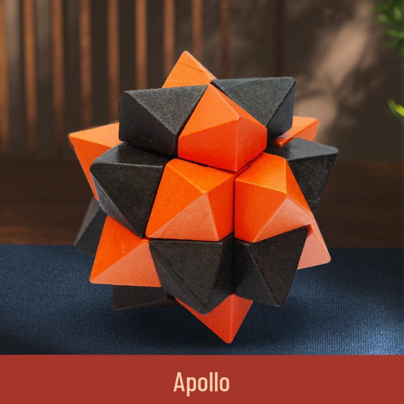 

Деревянная головоломка Замок Конгмина: Развивающая игрушка для развития логического мышления и интеллекта у детей